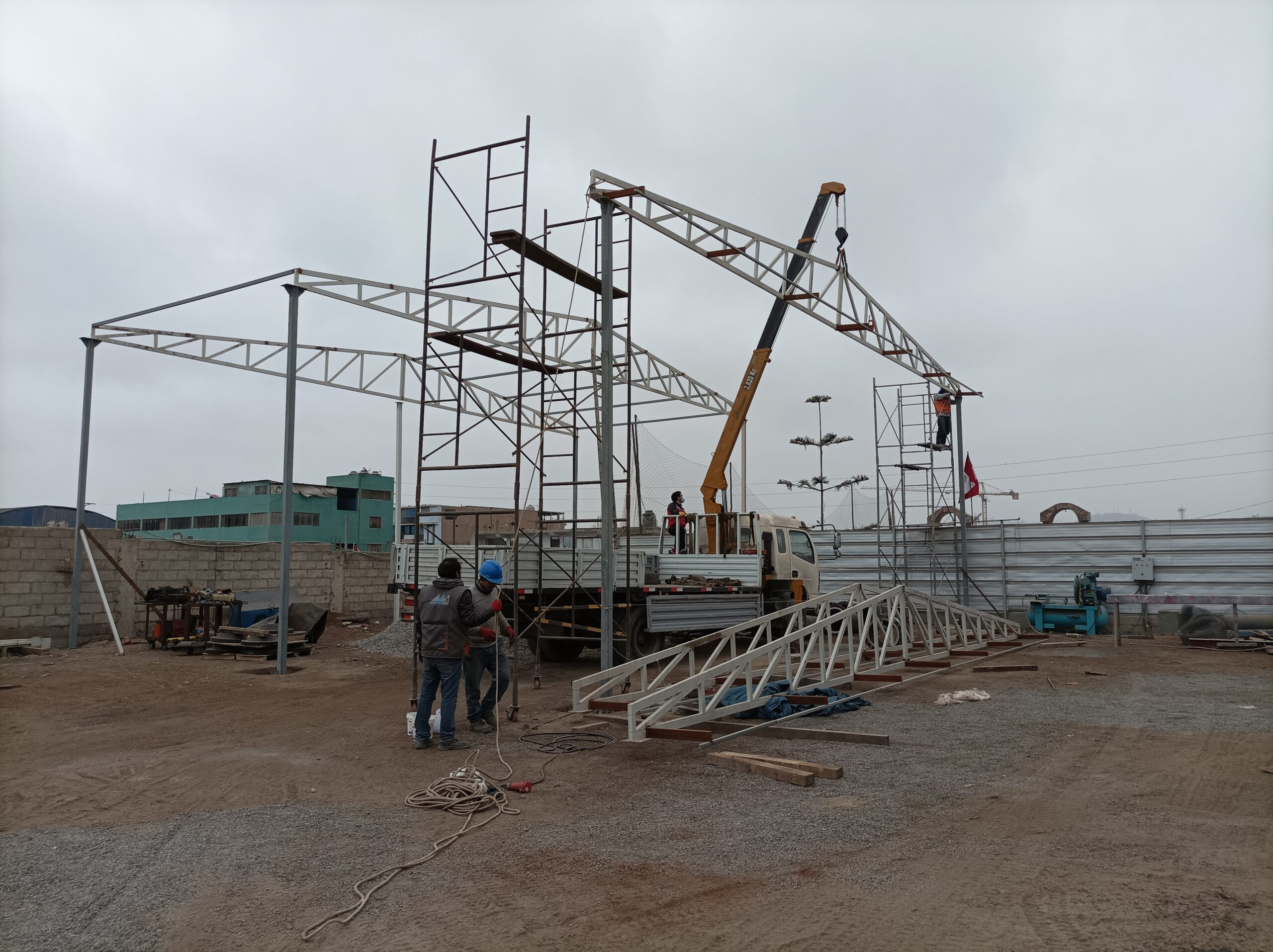 Fabricación de naves industriales